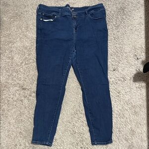 Torrid Dark Blue Super Soft  Skinny Jeggings 22r